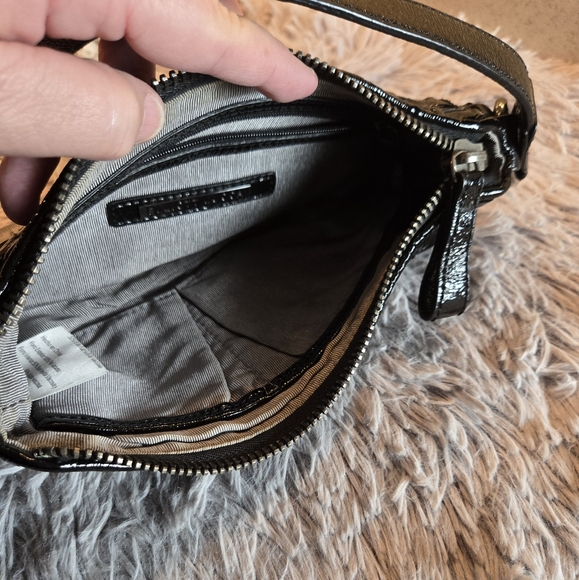 Elliott Lucca Woven Black  Leather bag - Picture 4 of 16